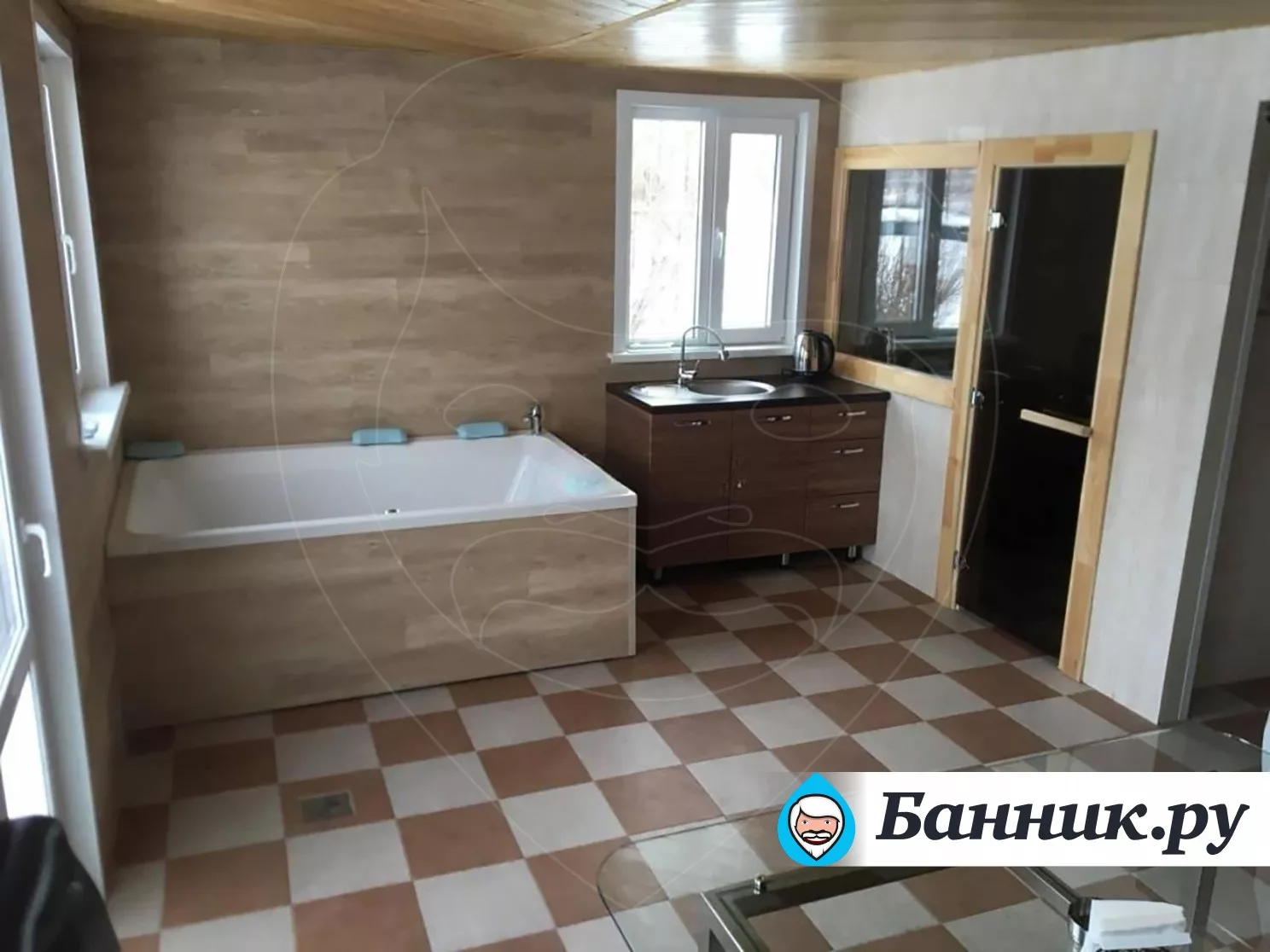 Сауна в гостиничном комплексе «На Самотечной 29а»
